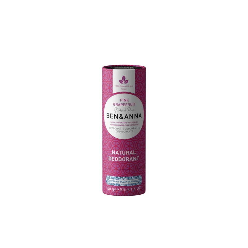 Ben&Anna Natural Care Papertube Deodorant Pink Grapefruit 40 g Bestpreis