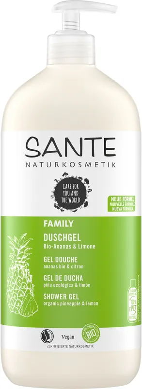 Nur Für Kurze Zeit SANTE FAMILY Duschgel Bio-Ananas & Limone 950 ml