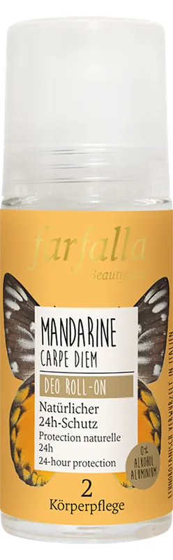 farfalla Mandarine, Zitrusfrischer Deo Roll-on 50 ml Meistverkauft