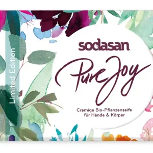 sodasan Stückseife Pure Joy 100 g Kostenfreie Lieferung