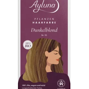 Ayluna Pflanzenhaarfarbe Nr. 35 Dunkelblond 100 g Geprüft