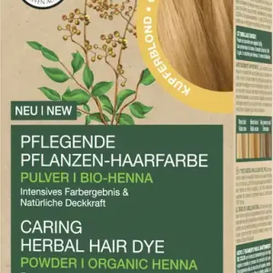 Sonderangebot Logona Pflegende Pflanzen-Haarfarbe Pulver Kupferblond 100 g