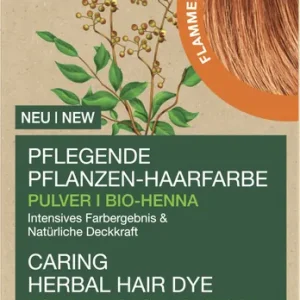 Logona Pflegende Pflanzen-Haarfarbe Pulver Flammenrot 100 g Direkt Vom Hersteller