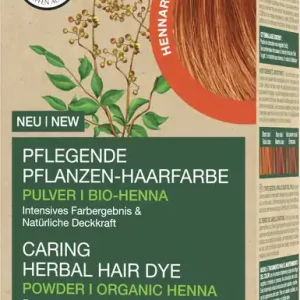 Schnäppchen Logona Pflegende Pflanzen-Haarfarbe Pulver Hennarot 100 g