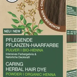 Logona Pflegende Pflanzen-Haarfarbe Pulver Schokobraun 100 g Nur Heute