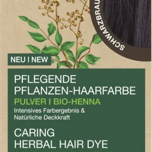 Logona Pflegende Pflanzen-Haarfarbe Pulver Kaffeebraun 100 g Geprüft