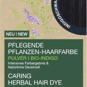 Logona Pflegende Pflanzen-Haarfarbe Pulver Indigoschwarz 100 g Preisknaller