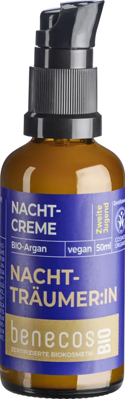 Garantierte Lieferung benecos BIO Nachtcreme BIO-Argan - NACHTTRÄUMER:IN