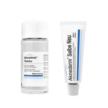 AKNEDERM Tinktur + Salbe Sparset 1 St Preis Gesenkt