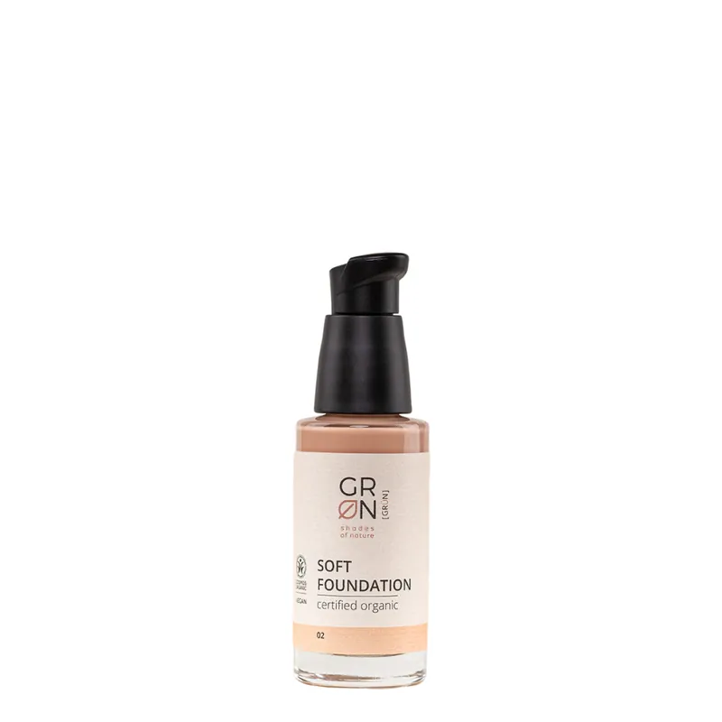 Gratis Versand GRN shades of nature GRN [GRÜN] Soft Foundation 02
