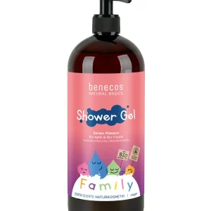 benecos Shower Gel FAMILY SIZE Garden Pleasure Apfel & Tra Günstig