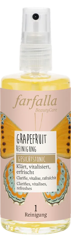 farfalla Grapefruit Reinigung Gesichtstonic 100 ml Finale Aktion