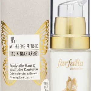 Zertifiziert farfalla Iris Anti-Ageing Prebiotic, Tag & Nachtcreme 30 ml