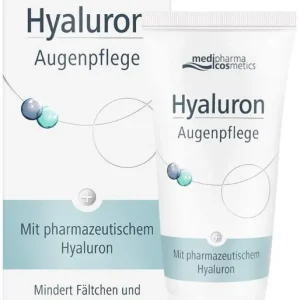 medipharma cosmetics Hyaluron Augenpflege Creme 15 ml Creme Geprüft
