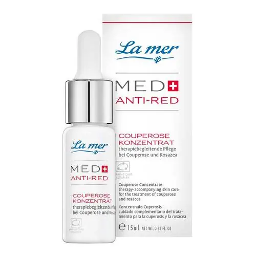 La mer Med + Anti-Red Couperose Konzentrat ohne Parfum, 15 ml Heißes Angebot