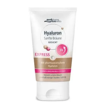 HYALURON SANFTE Bräune Express Gesicht Creme 30 ml Rabatt