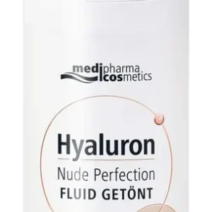 Letzte Chance medipharma cosmetics Hyaluron Nude Perfection Fluid getönt mittlerer Hauttyp LSF20 50 ml