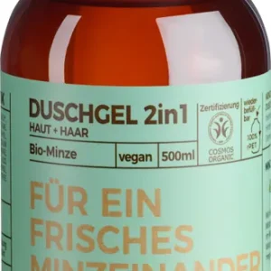 Kostenloser Versand benecos BIO Duschgel 2in1 BIO-Minze Haut & Haar