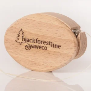 yaweco Black Forest Line Zahnseidenbox aus Holz vo Aktuell