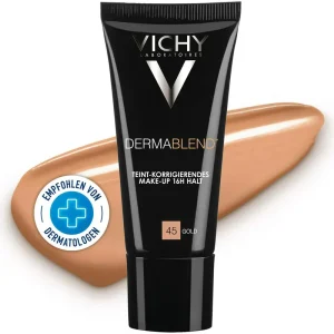 Echt Vichy Dermablend Make-Up Nr.45 gold 30 ml Flüssigkeit