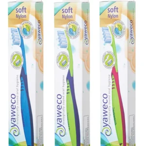yaweco Wechselkopf-Zahnbüste I Soft + Zungenreinig., biob Sonderaktion