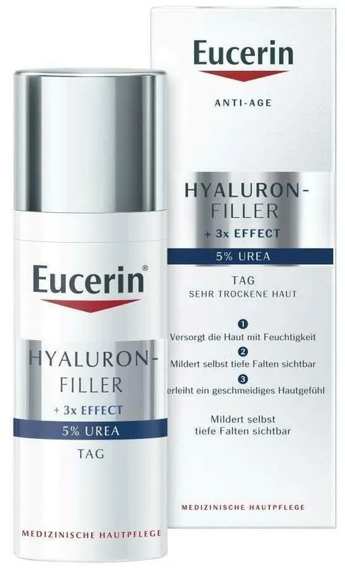 Eucerin Hyaluron Filler Urea Tagespflege 50 ml Creme Schneller Versand