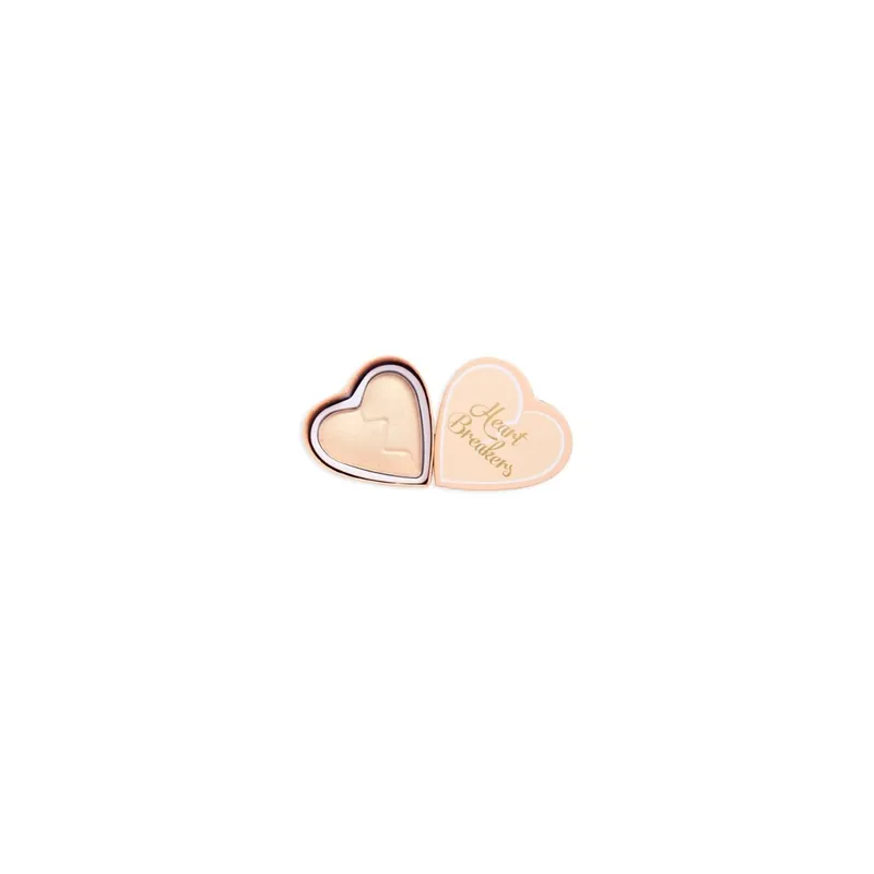 Top-Seller Makeup Revolution I Heart Revolution Heart Breakers Gesichts-Highlighter Golden 10 g