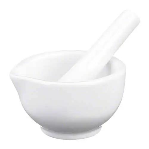 Expressversand MÖrser Porzellan wei&szlig;, 1 St