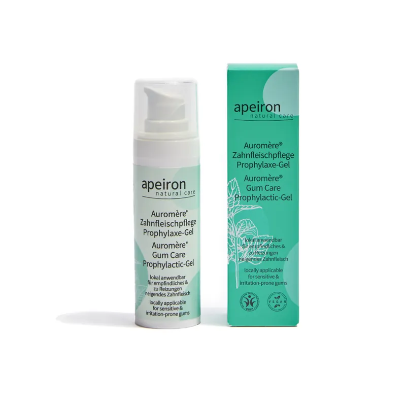 Schnäppchen Zahnfleischpflege Prophylaxe Gel Auromère von Apeiron, 30 ml