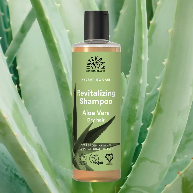 Preisreduziert Aloe Vera Revitalizing Shampoo Trockenes Haar 250 ml von Urtekram