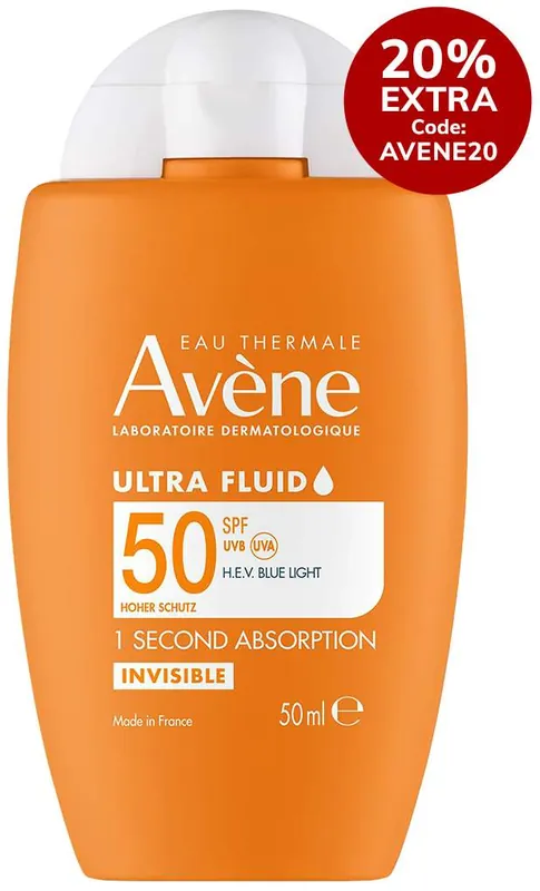 Jetzt Kaufen Avene Ultra Fluid Invisible SPF 50 50 ml