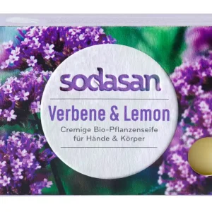 Neue Kollektion Sodasan Seife Verbene & Lemon 100 g