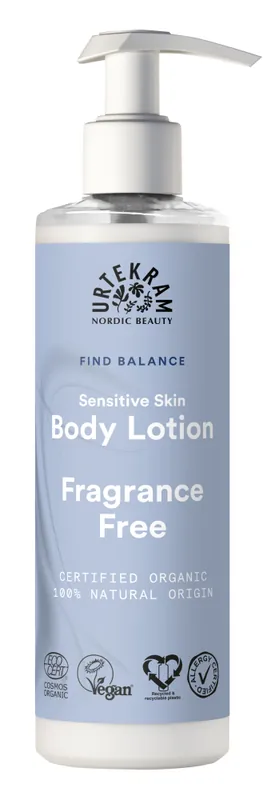 Neue Kollektion Urtekram Fragrance Free Sensitive Skin Body Lotion