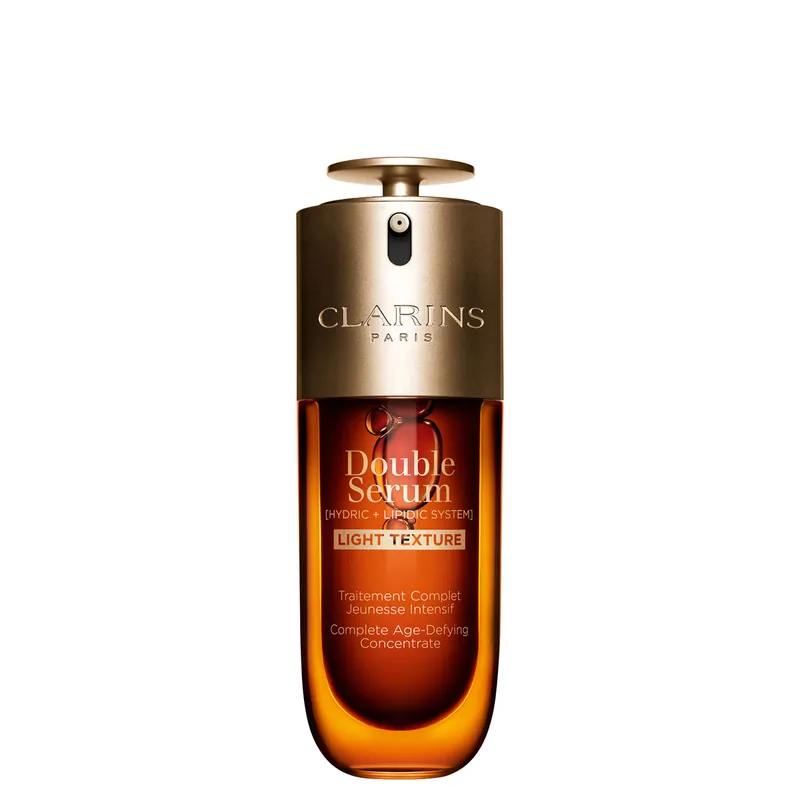 Solange Der Vorrat Reicht Clarins Double Serum Light Texture Complete Age-Defying Concentrate
