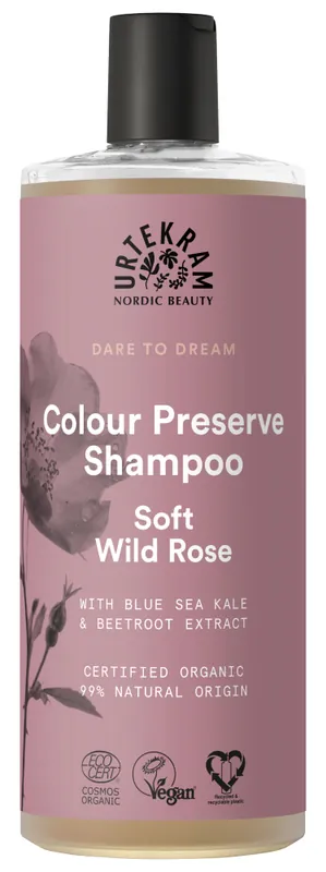 Urtekram Soft Wild Rose Colour Preserve Shampoo Neu