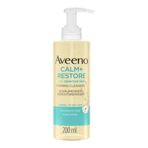 Bestseller Aveeno Calm + Restore schäumender Gesichtsreiniger, 200 ml