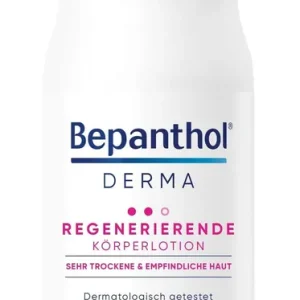 Bepanthol DERMA Regenerierende Körperlotion 400 ml Pumpspender Ausverkauf