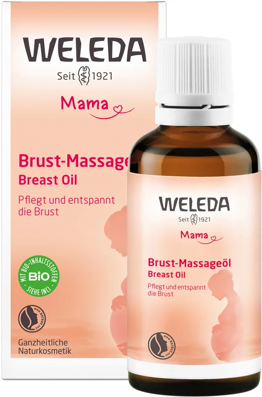 Finale Aktion Weleda Brust-Massageöl 50 ml
