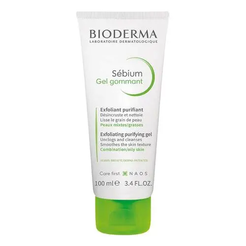 Bioderma Sebium Gommant Peelinggel für Mischhaut, Ölige, unreine und zu Akne neigende Haut, 100 ml Preiswert