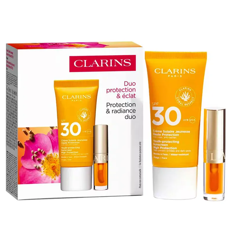 Clarins Sonnenschutz Sunscreen SET Nur Für Kurze Zeit