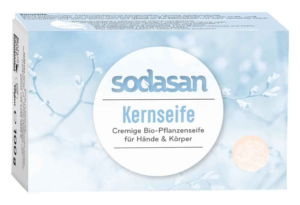 Sodasan Kernseife 12 x 100 g Abverkauf