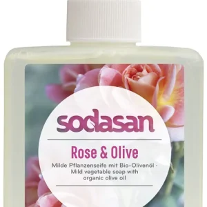 Knallerangebot Sodasan Flüssigseife Rose & Olive 300 ml