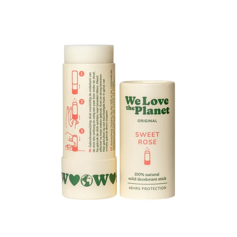 Neu Deo-Stick Sweet Rose 40 g von We love the Planet