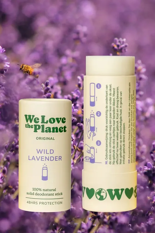 Deo Stick Wild Lavender 40 g We love the Planet Rabatt