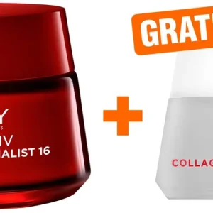 Sofort Bestellen Vichy Liftactiv Collagen Specialist 16 Nacht 50 ml Creme + gratis Vichy Liftactiv Collagen Specialist Nacht 15 ml