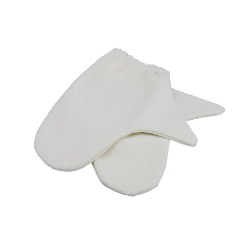 Govinda Garshan-Massage-Handschuhe aus Bourett-Seide 2 Stck Super-Preis