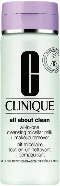 Beliebt Clinique All About Clean All-in-one Cleansing Micellar Milk + Make-up Remover - dry to very dry