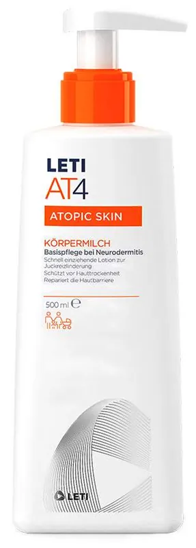 LETI AT4 Körpermilch 500 ml Neue Ware