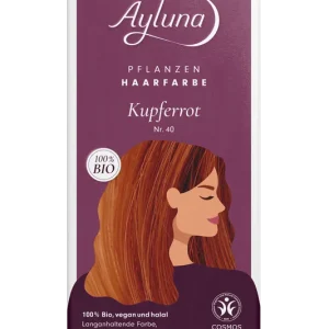 Ayluna Pflanzenhaarfarbe Nr. 40 Kupferrot 100 g Highlight