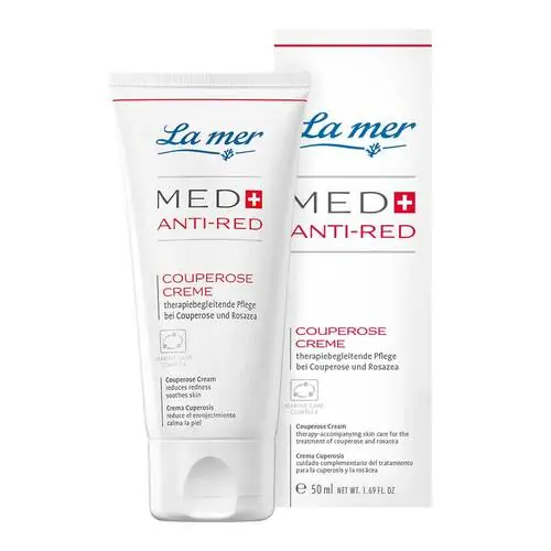 Garantierte Lieferung La mer Med + Anti-Red Couperose Creme ohne Parfum, 50 ml